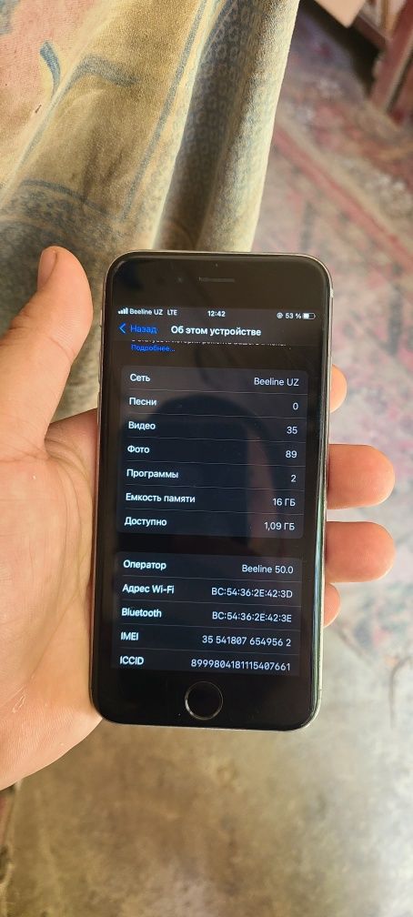 Iphone 6s sotiladi