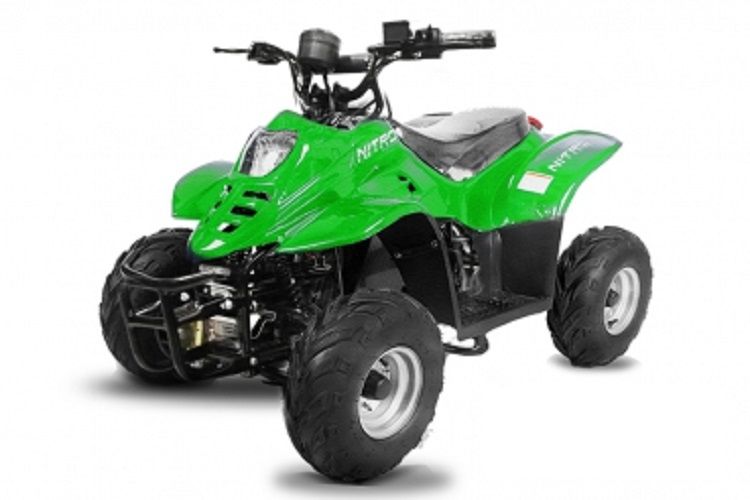 ATV electric ECO Bigfoot 800W 36V cu Baterie Detasabila #Verde