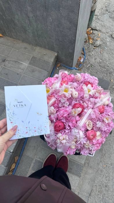 Живые цветы из магазина Vetka