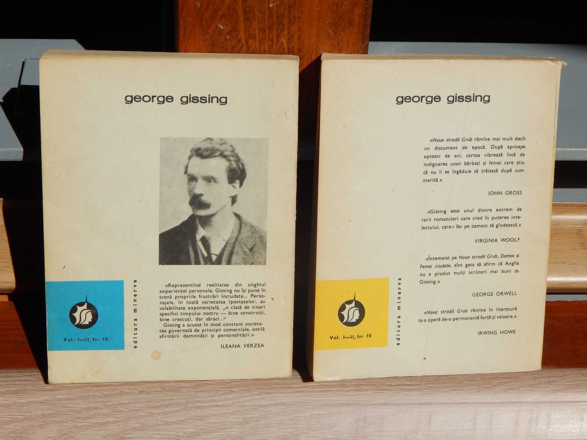 Noua strada Grub George Gissing set complet 2 volume 1978