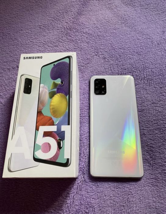 Samsung A51 Alb la cutie ! Impecabil ! 128GB