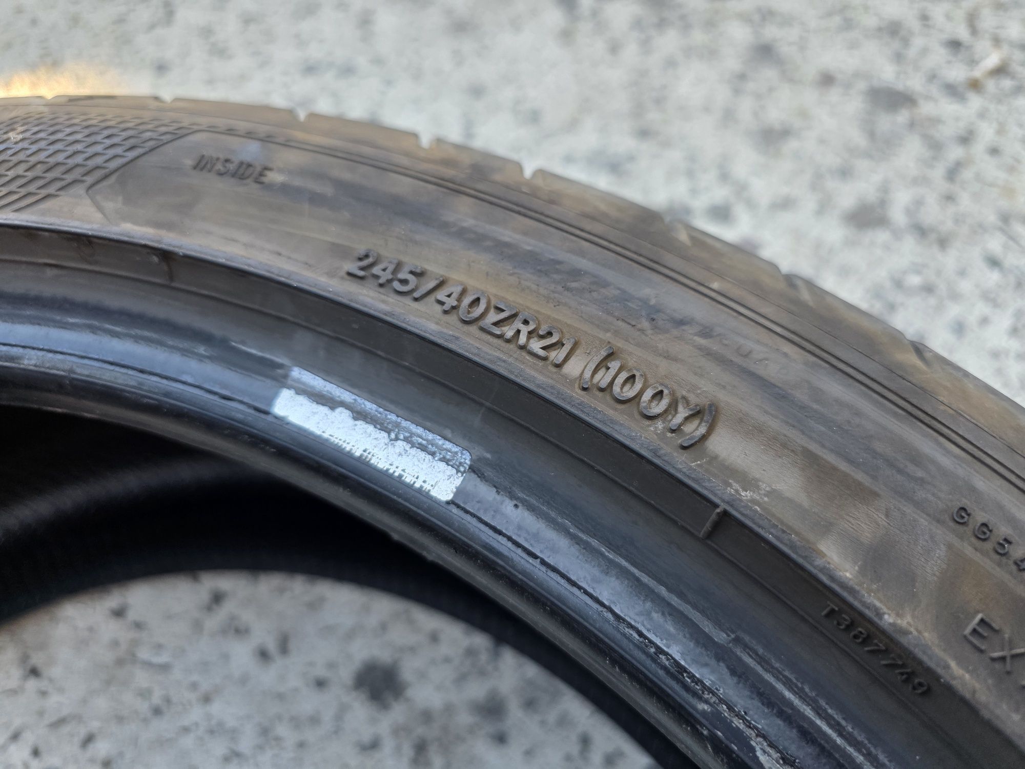 2бр Летни гуми 245 40 21 - Goodyear DOT 2024
