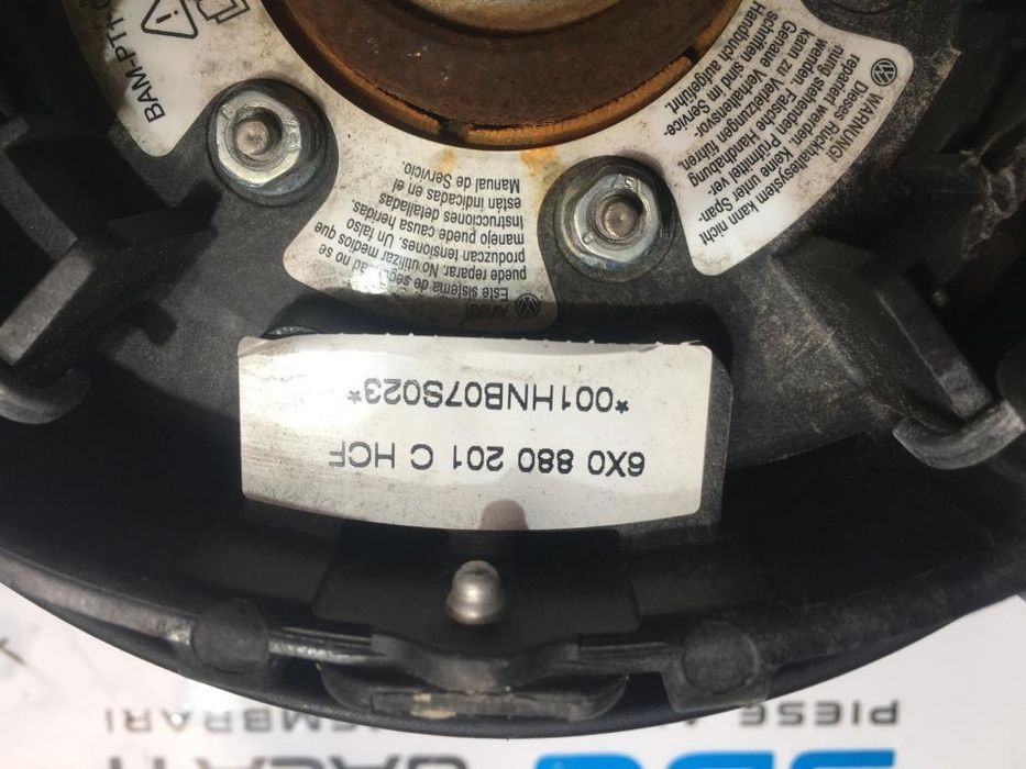 Airbag Volan VW Lupo 1998 - 2005 COD : 6X0 880 201 C / 6X0880201C