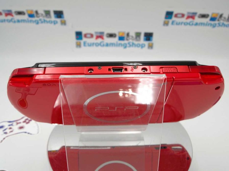 Sony PSP 3000 Red Black/CFW 6.60/64GB/50Jocuri, imp. Jap [JP19PSP3-02]