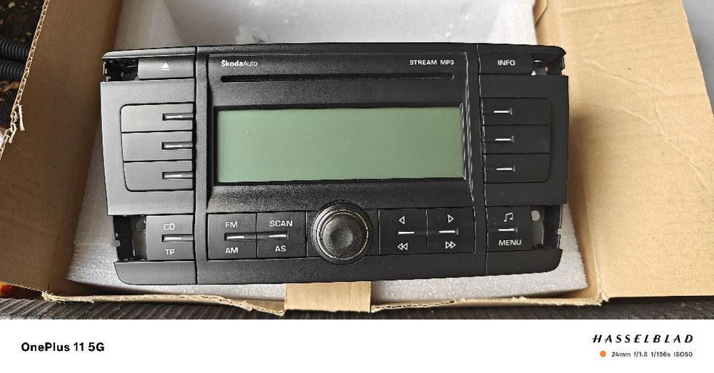Radio cd skoda octavia original