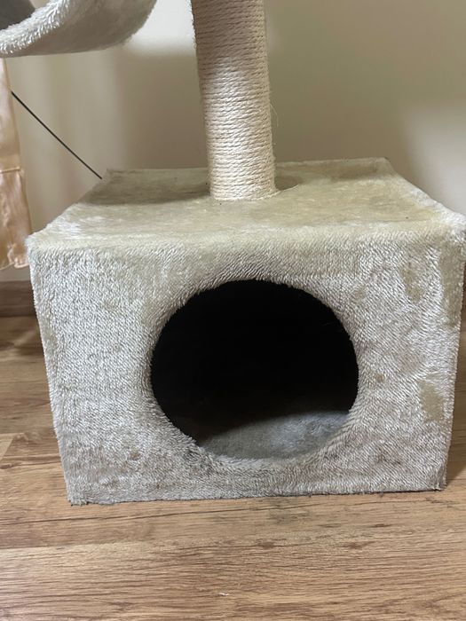 Ansamblu de joaca pentru pisici.