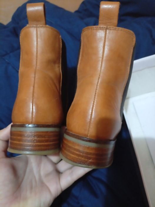 Ghete din piele naturală