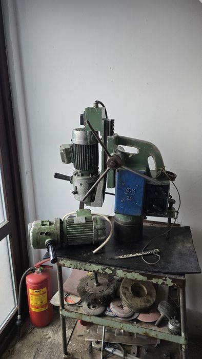 Masina de gaurit cu talpa magnetica MGM 23 morse 2, cutie de viteze 4