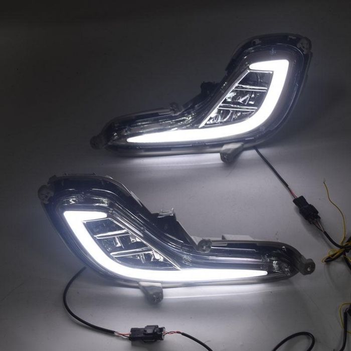 Противотуманные фары hyundai accent(solaris) 11-14