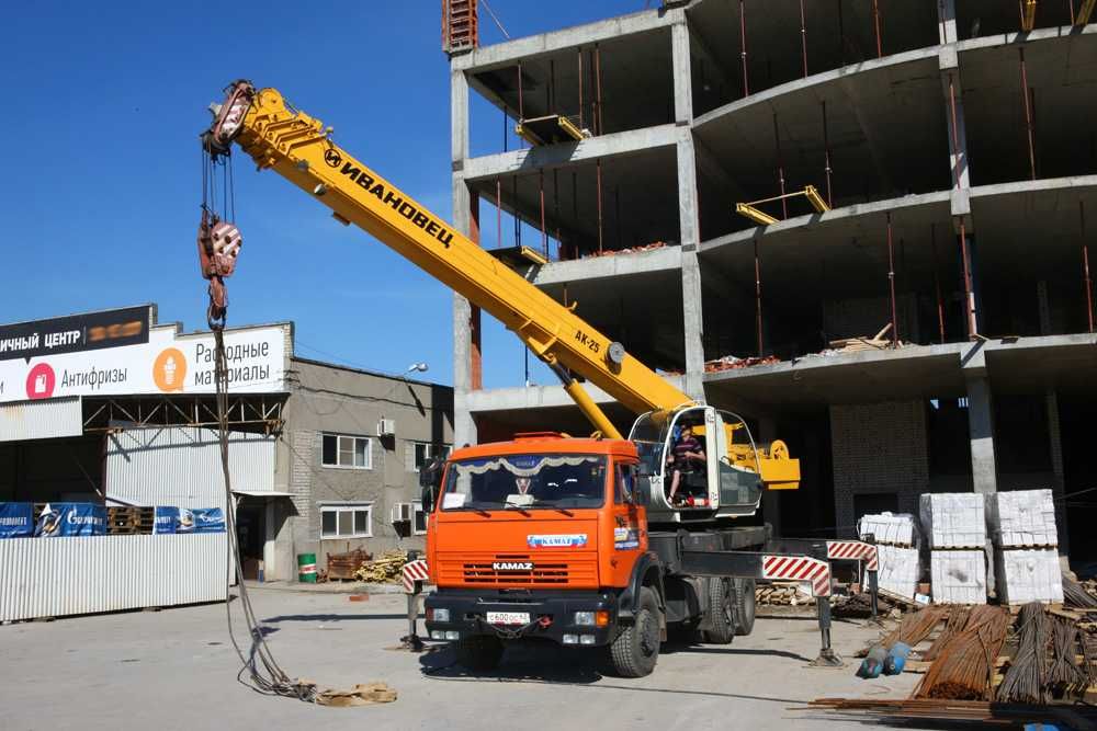 Услуги Автокрана кран 25т