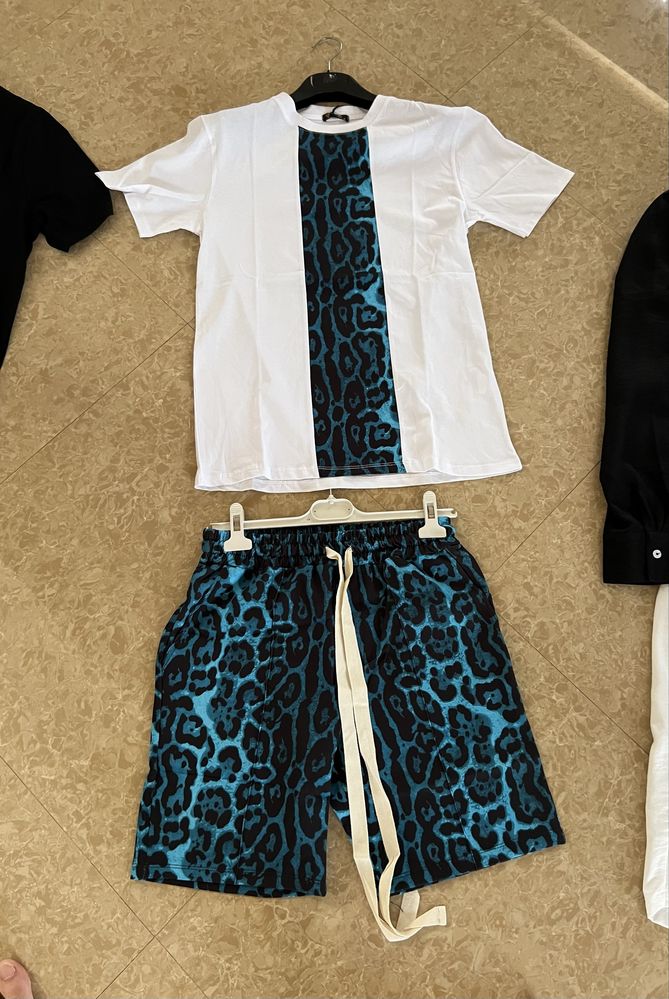 Compleu de Vara Animal Print Barbati