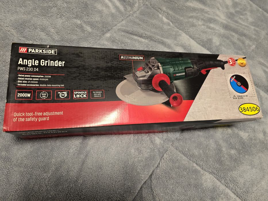 Ъглошлайф Parkside PWS 230 D4 - Чисто нов!