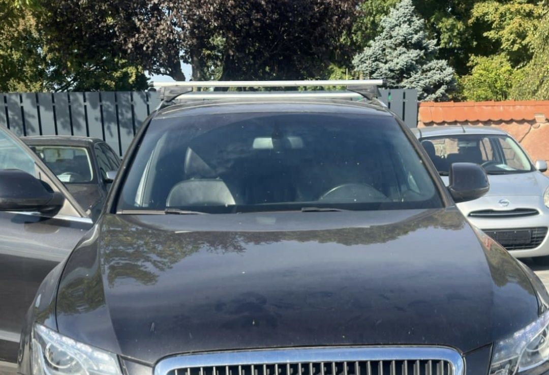 Bări auto transversale Audi Q5 cu cheie și un set de   Mitsubishi 
Cu