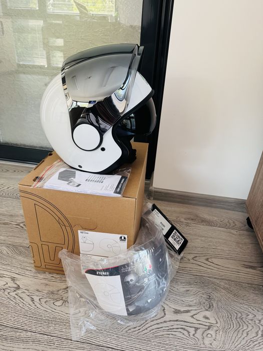 Каска AGV - open face, бяла