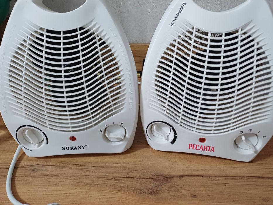 Обогреватели Ресанта TBC-1; 2000Вт-2 штуки,отличное состояние