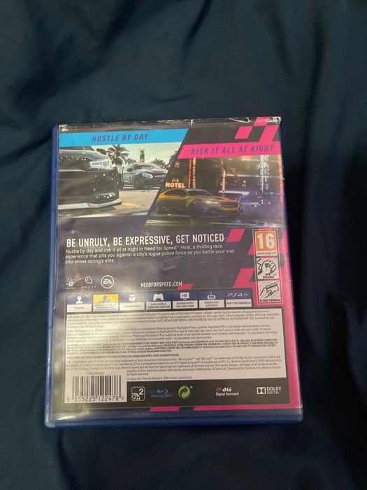 Играта NFS за ps4