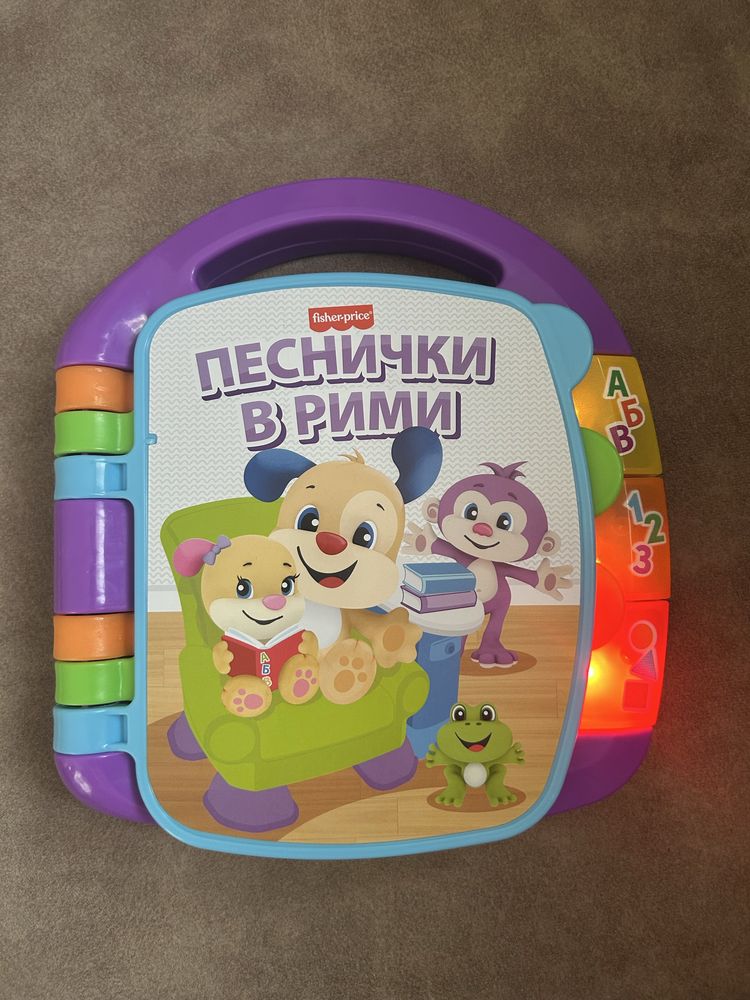 Музикална книжка fisher price