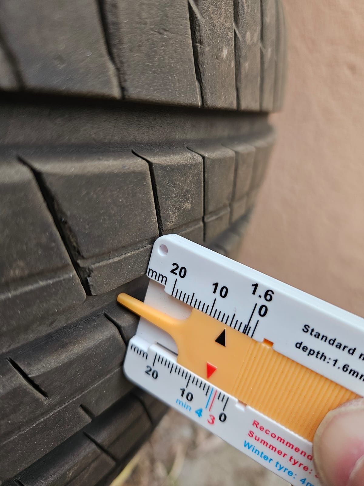 245 50 19 Michelin run flat