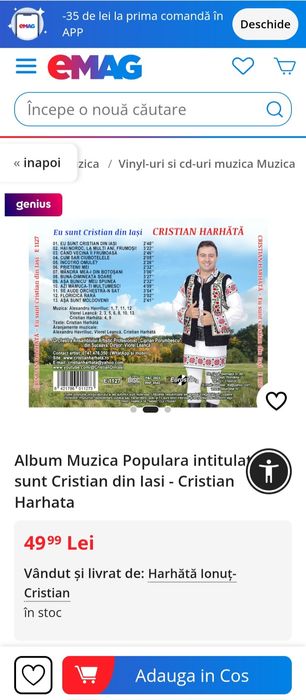 CD Muzică Populară