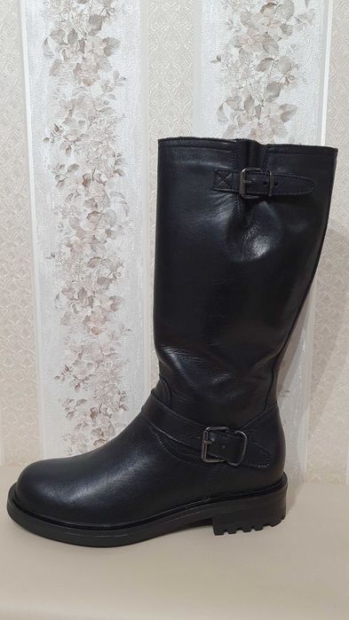 Cizme din piele naturala