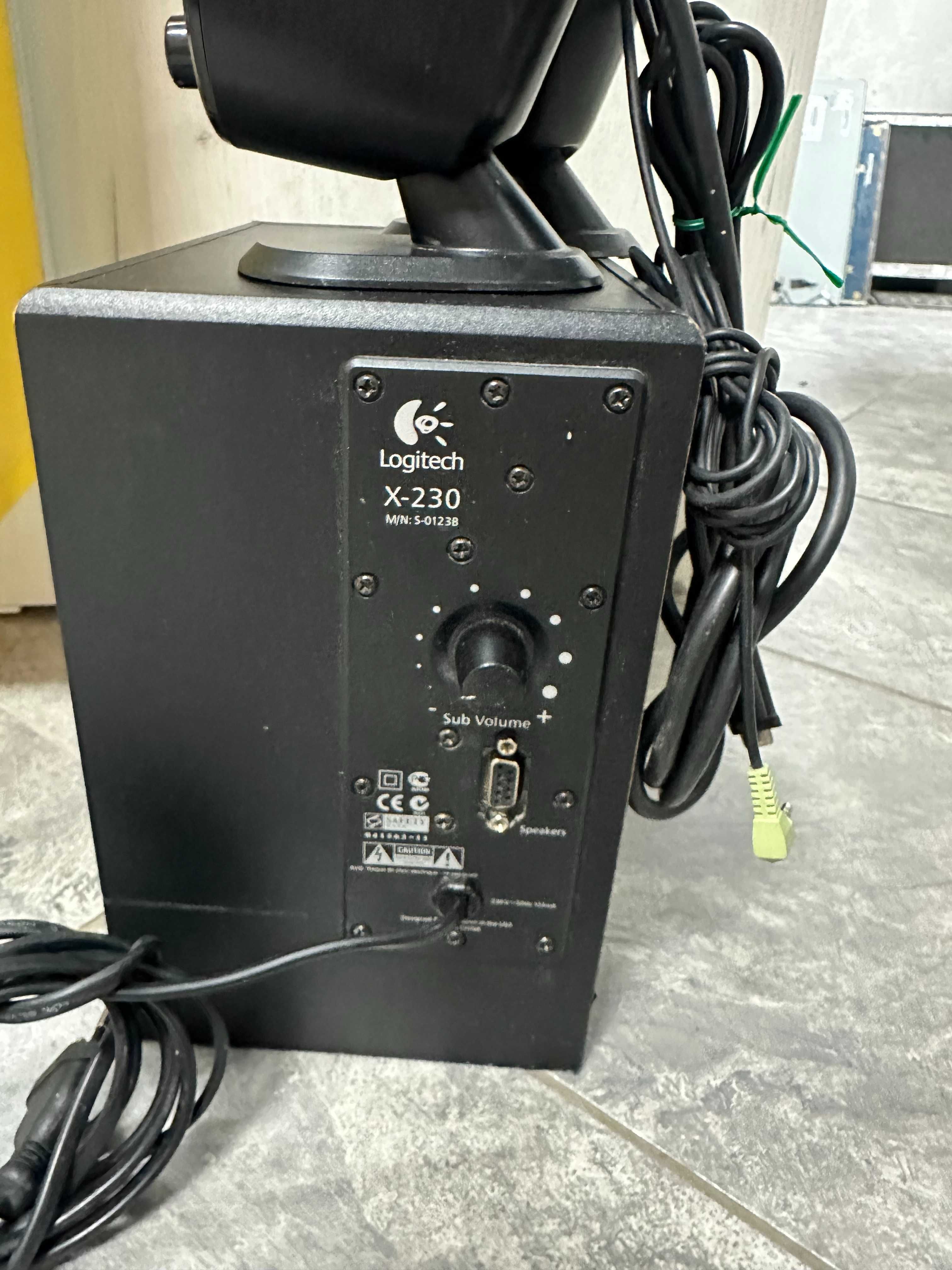 Logitech X-230 2.1 за компютър