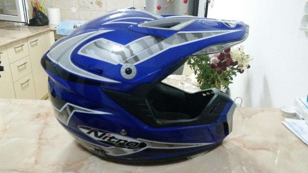 Casca profesionala Enduro/Downhill/ATV/Motocross, model Nitro MX 422.
