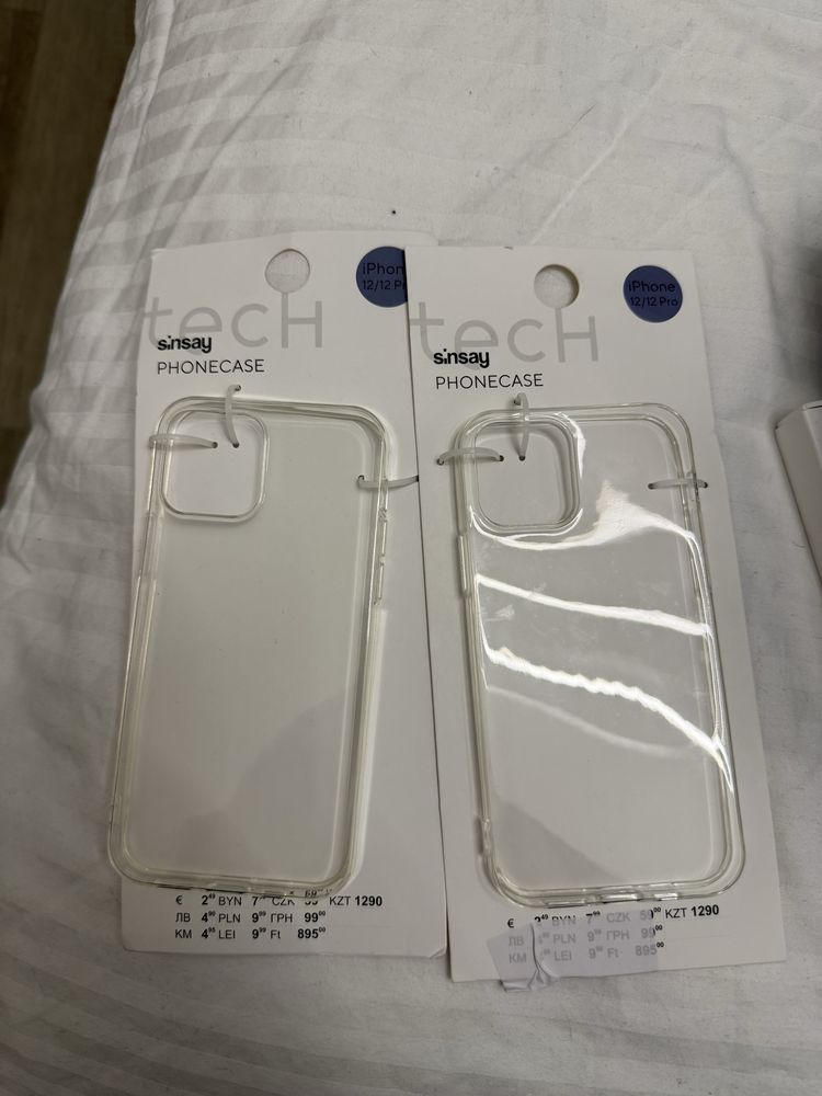 Безцветен кейс Iphone 12/12Pro