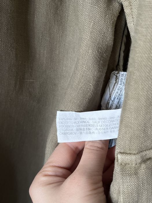 Trench scurt 100% in, Zara, XS, verde kaki