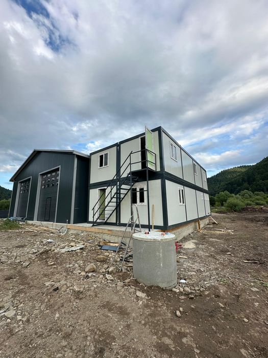 Vand container modular tip birou organizare șantiere