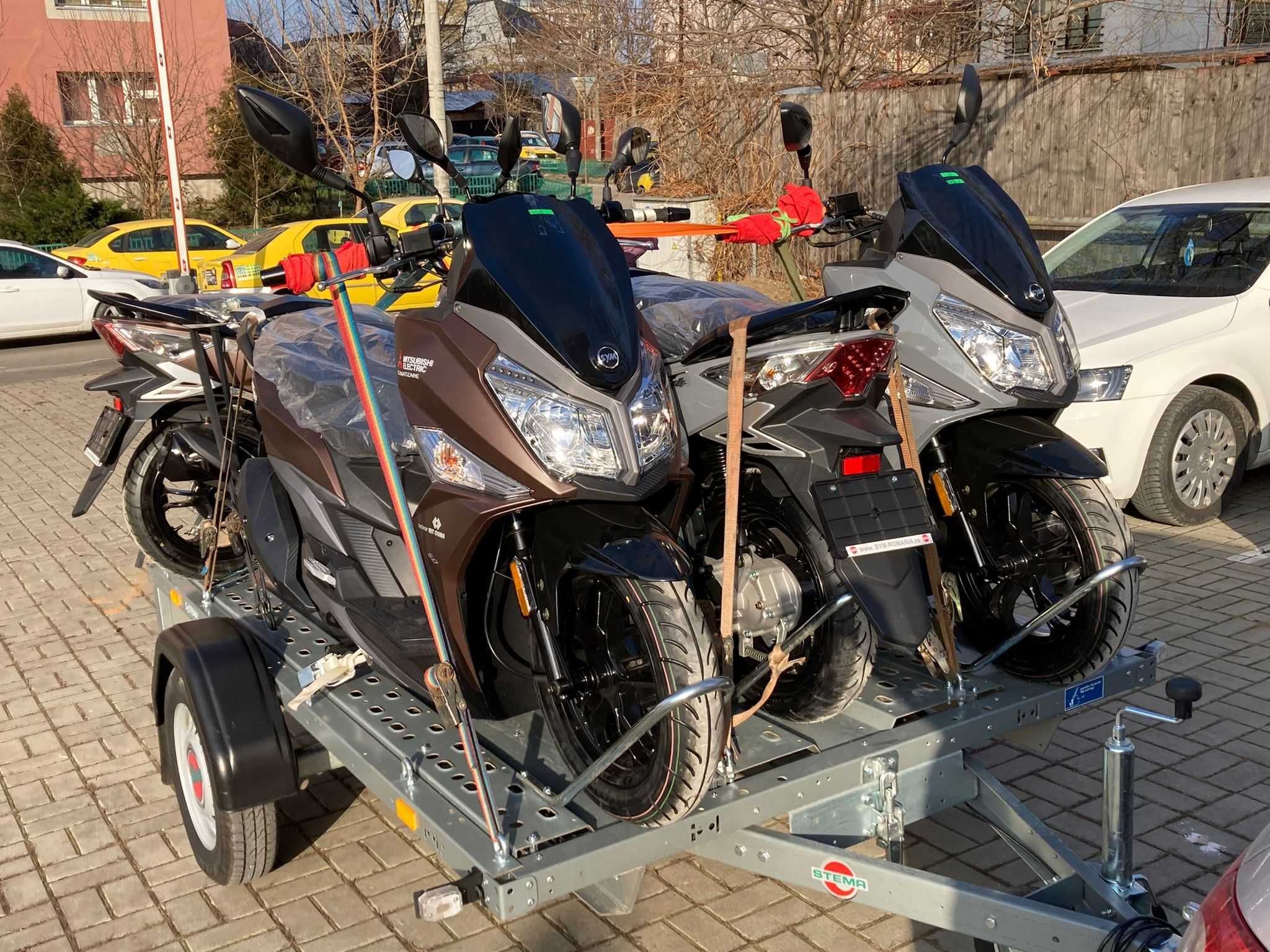 Transport Motociclete Atv Quad Can-Am 3 roti Skijet etc  Tractare Moto