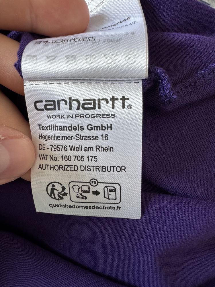 Унисекс! Чисто нова оригинална тениска Carharrt WIP S/S CHASE unisex