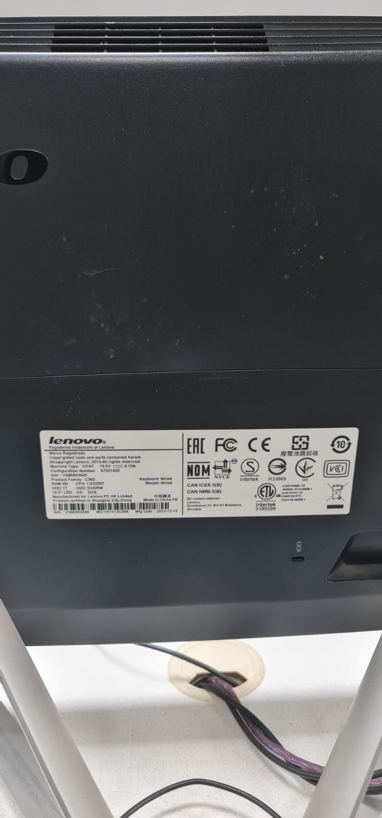 Моноблоки Lenovo 2 шт