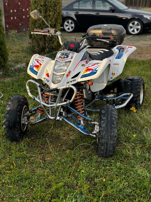 Pret in euro!
Suzuki ltz ak47 varianta cu mai mulți cai !