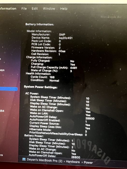 Apple MacBook Air /mid 2013/ 256 GB,  много запазен