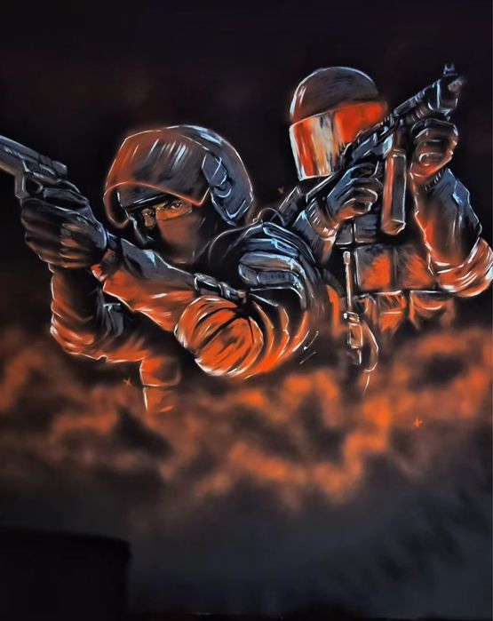 Rassom devorga rasm chizamiz