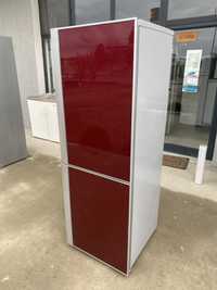 Дизайнерски червен стъклен хладилник Siemens