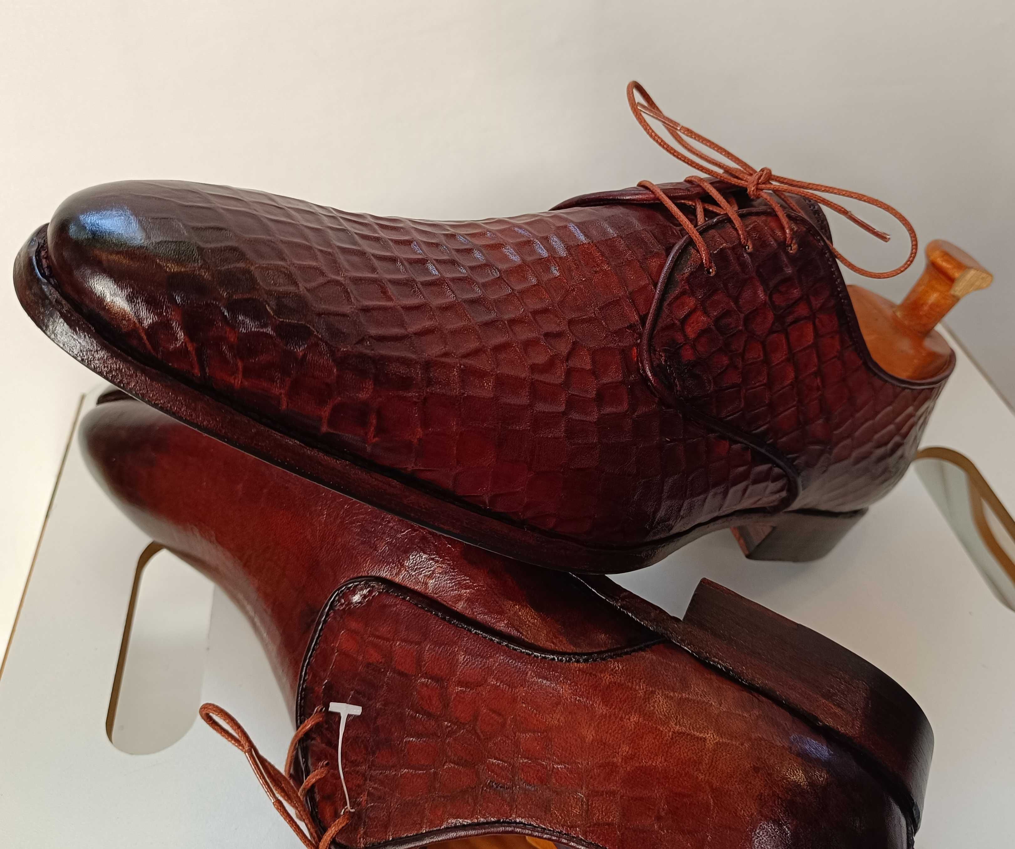 Pantofi de lux 42 42.5 43 44 44.5 45 45.5 46.5 Greve NOI lucrati manua