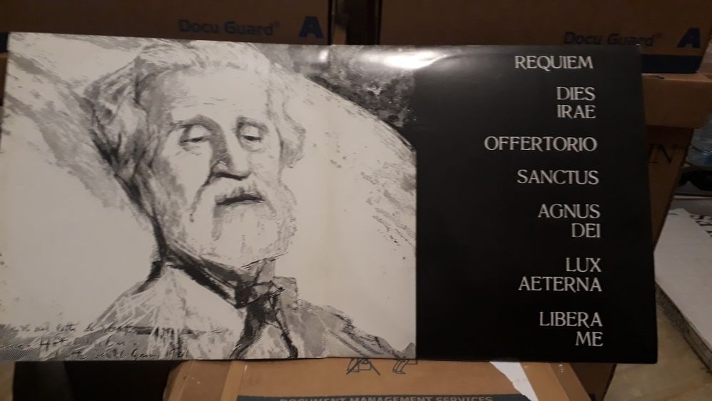 Vinil Giuseppe Verdi Requiem BXA 1647