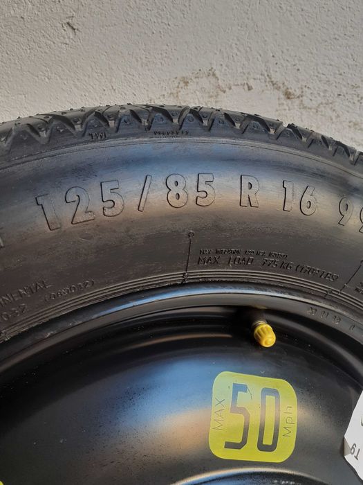 Roata rezerva SLIM R16 PEUGEOT 508, 308, 3008, 407, CITROEN C4, C5