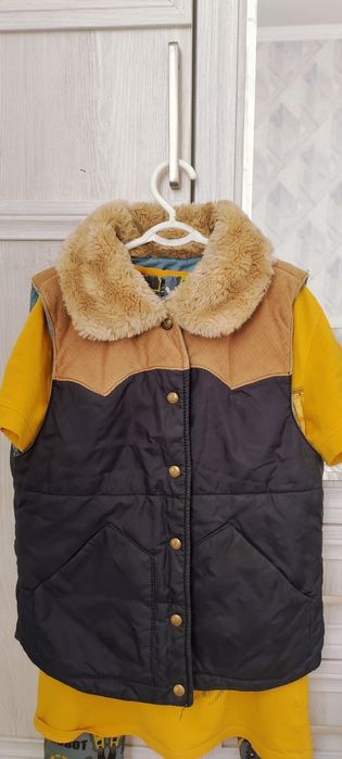 Куртки для девочки и мальчика, безрукав жилетка, кардиган