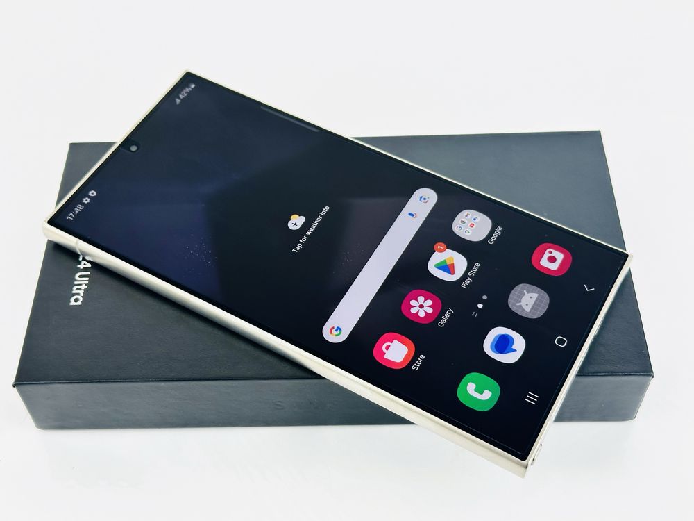 Samsung Galaxy S24 Ultra 5G 256GB 12RAM Gray Перфектен! Гаранция!