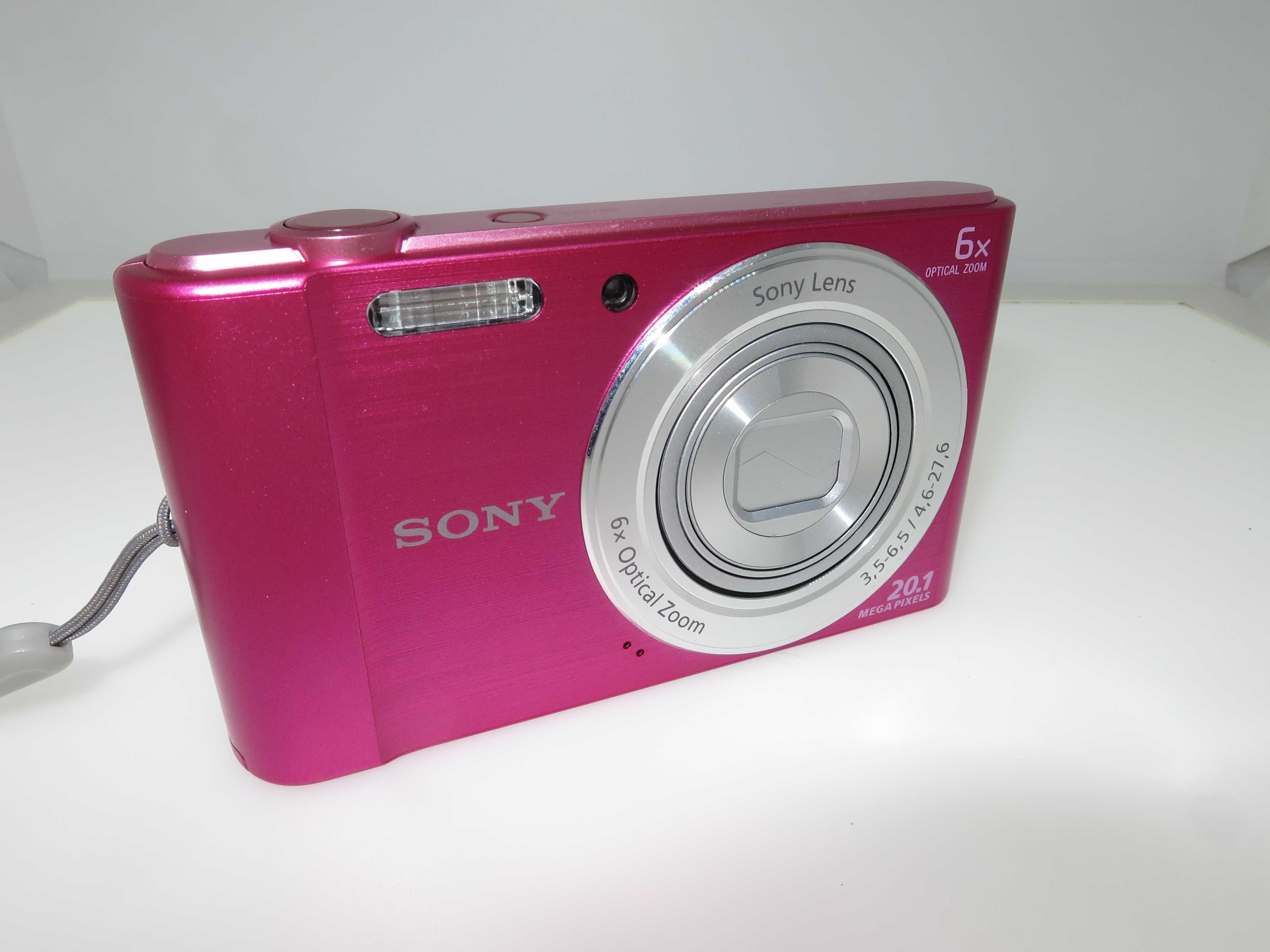 Компактен фотоапарат Sony Cyber-shot DSC-W810 Розов като Нов - Отличен