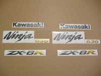 Стикери Kawasaki ZX6R 2005-2009 ninja 636 кавазаки зх6р 2008 лепенки