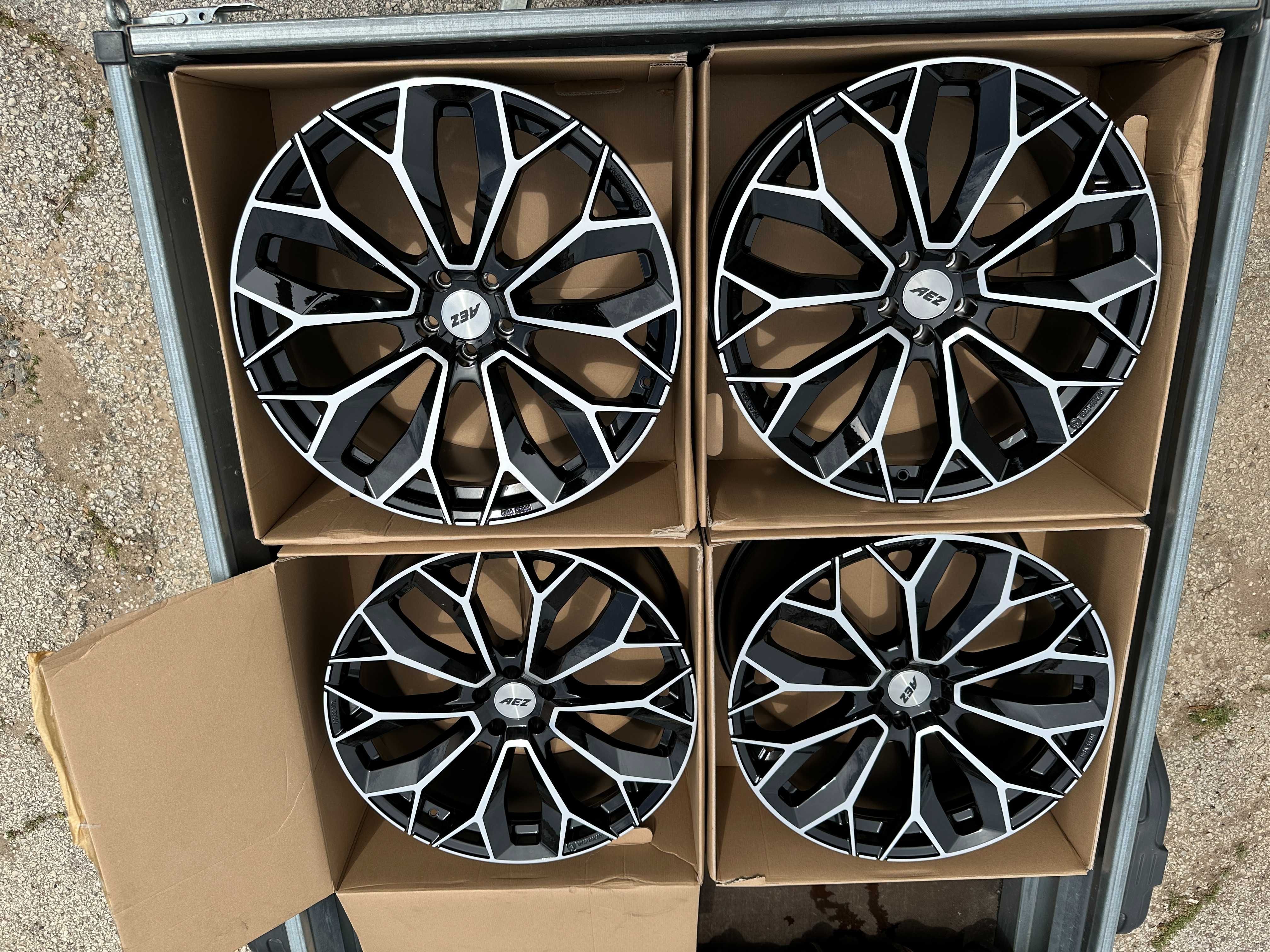 Нови Алуминиеви джанти 22" AEZ Leipzig Dark 5x112  Audi, BMW, Mercedes