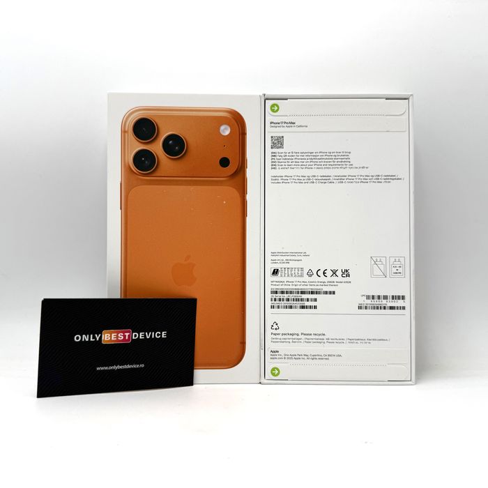 iPhone 17 Pro Max Cosmic Orange 256GB