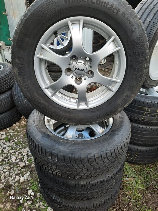 Ляти джанти с гуми зимни 5×114.3, 16цола