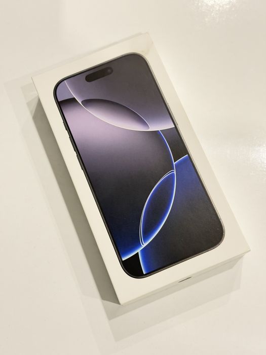Iphone 16 pro black titanium