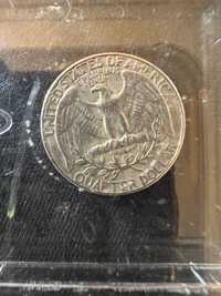 Quarter Dollar 1973 г. Сребърна
