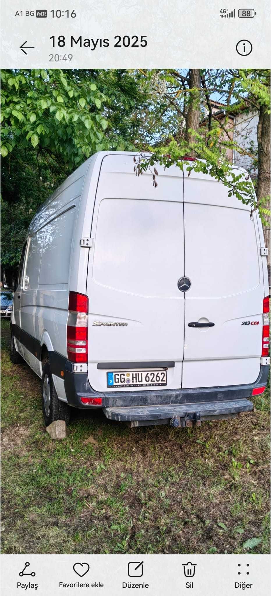 Mercedes sprinter