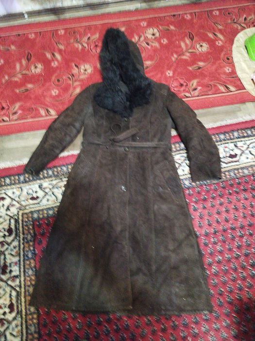 De vânzare palton dama model ALLAN-DELLON Piele naturală oaie măr.46